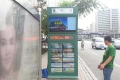 Outdoor sunlight readable lcd display Intelligent Bus Station Board