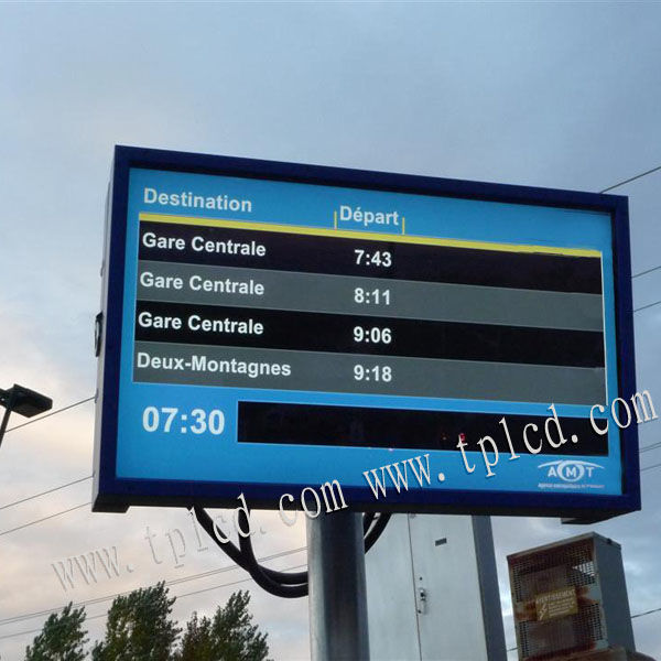 outdoor lcd display apply in Quebec