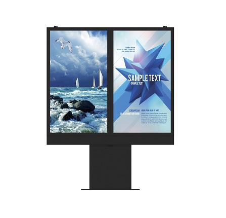 55inch Outdoor Digital Menu Board with optical bonding solution 4000nits high brightness