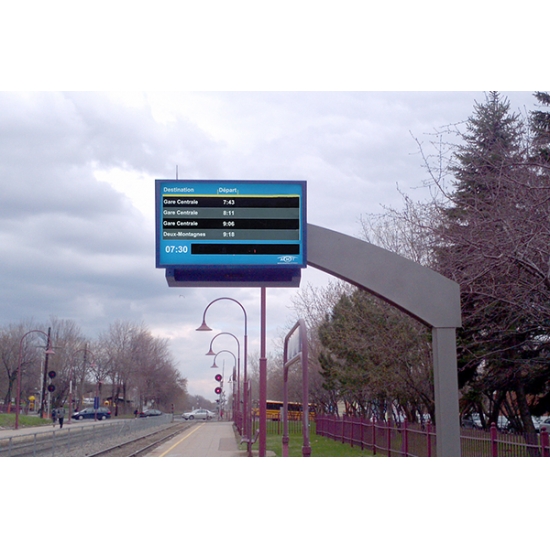 sunlight readable lcd display weatherproof tv enclosure outdoor lcd television