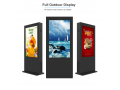 Aircon cooling Waterproof Outdoor Media Digital Signage Kiosk Outdoor LCD Display Advertising Screen